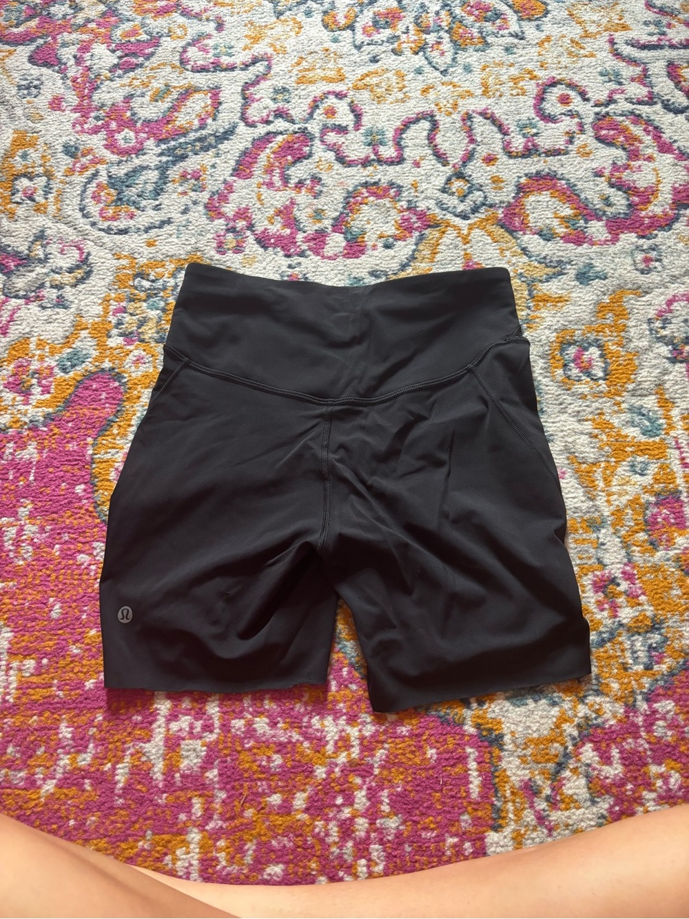 lululemon athletica Black High-Waist Bike Shorts
